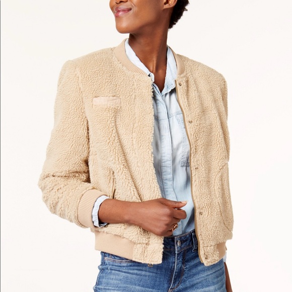 levi's sherpa bomber jacket